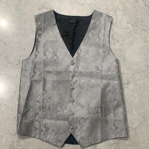 Men’s large formal paisley vest